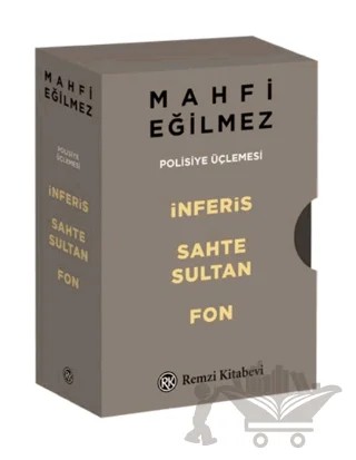 İnferis - Sahte Sultan - Fon (Kutulu Takım) – Mahfi Eğilmez – Remzi Kitabevi kitap kapağı