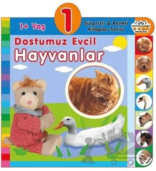 1+ Yaş Dostumuz Evcil Hayvanlar – Kolektif – 0-6 Yaş Yayınları kitap kapağı