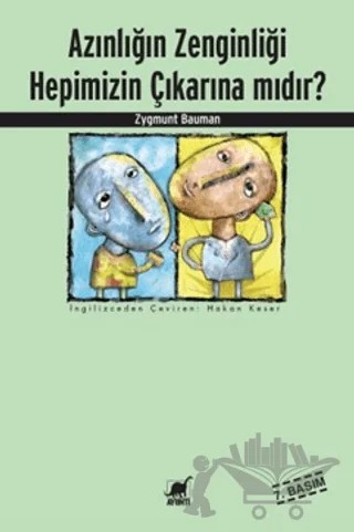 Azınlığın Zenginliği Hepimizin Çıkarına mıdır? – Zygmunt Bauman – Ayrıntı Yayınları kitap kapağı