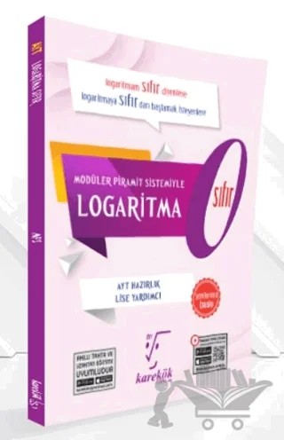 Logaritma Sıfır Karekök – Serdar Gençer – Karekök Yayıncılık kitap kapağı