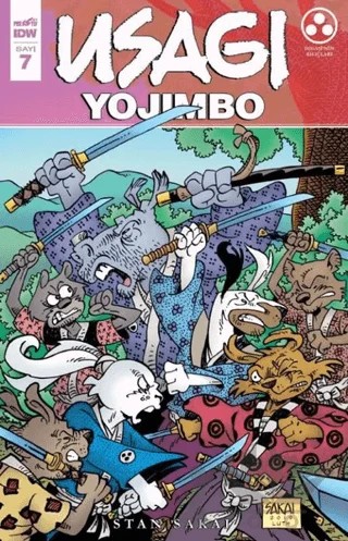 Usagi Yojimbo Sayı: 7 – Stan Sakai – Presstij Kitap kitap kapağı