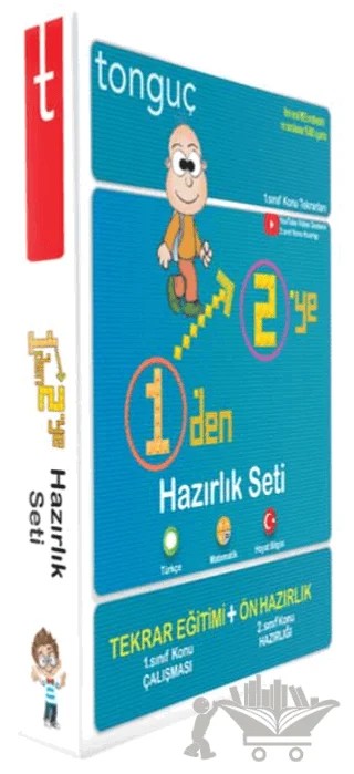 1'den 2'ye Hazırlık Seti – Kolektif – Tonguç Akademi kitap kapağı