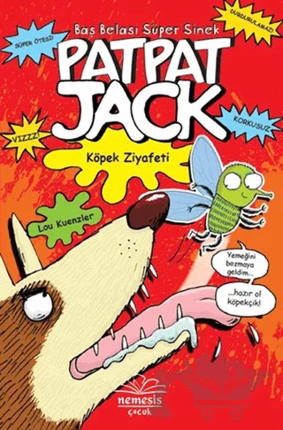Patpat Jack - 2 Köpek Ziyafeti – Lou Kuenzler – Nemesis Kitap kitap kapağı