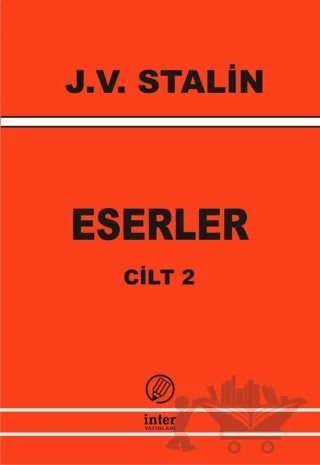 J. V. Stalin Eserler Cilt 2 – Josef V. Stalin – İnter Yayınları kitap kapağı
