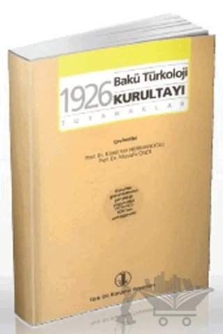 1926 Bakü Türkoloji Kurultayı – Kolektif – Türk Dil Kurumu Yayınları kitap kapağı