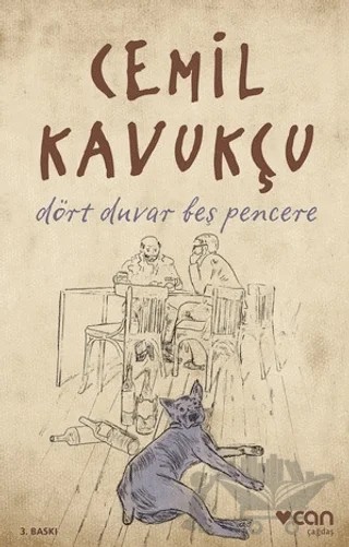 Dört Duvar Beş Pencere – Cemil Kavukçu – Can Yayınları kitap kapağı