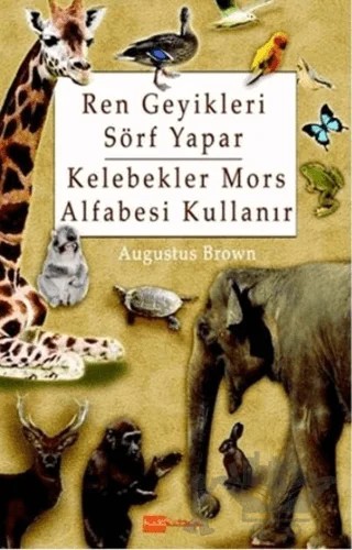 Ren Geyikleri Sörf Yapar Kelebekler Mors Alfabesi Kullanır – Augustus Brown – Hitkitap Yayıncılık kitap kapağı
