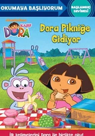 Dora Pikniğe Gidiyor – Christine Ricci – Doğan Egmont Yayıncılık kitap kapağı