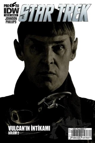 Star Trek Sayı: 8 - Kapak B – Presstij Kitap kitap kapağı