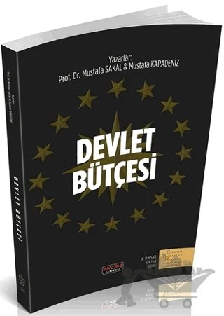 Devlet Bütçesi – Mustafa SAKAL, Mustafa Karadeniz – Savaş Yayınevi kitap kapağı