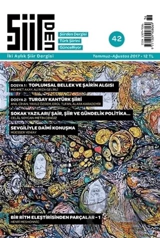 Şiirden İki Aylık Şiir Dergisi Sayı: 42 Temmuz - Ağustos 2017 – Şiirden Yayıncılık kitap kapağı