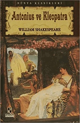 Antonius Ve Kleopatra – William Shakespeare – Anonim Yayıncılık kitap kapağı