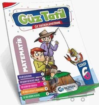 6. Sınıf Matematik Güz Tatil Kitabı – Kolektif – Gezegen Yayıncılık kitap kapağı