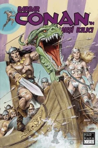 Barbar Conan'ın Vahşi Kılıcı Cilt: 19 – Michael Fleisher – Marmara Çizgi kitap kapağı
