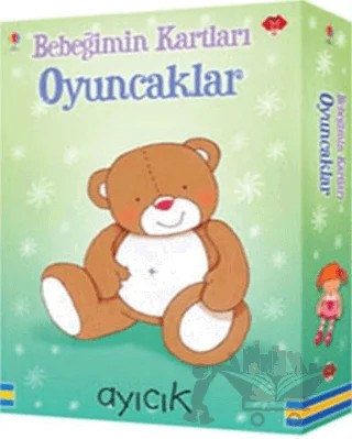 Usbourne - Bebeğimin Kartlar - Oyuncaklar - Flash Kart – Kolektif – Mikado Yayınları kitap kapağı