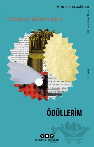 Ödüllerim – Thomas Bernhard – Yapı Kredi Yayınları kitap kapağı