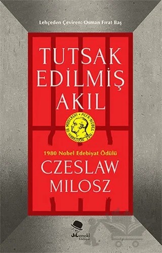Tutsak Edilmiş Akıl – Czeslaw Milosz – MonoKL Yayınları kitap kapağı