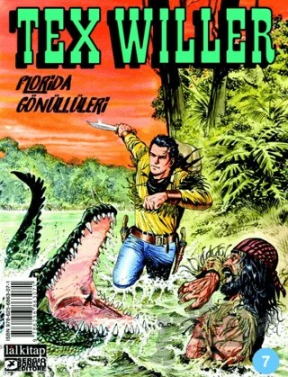 Tex Willer sayı 7 – Mauro Boselli – Lal Kitap kitap kapağı