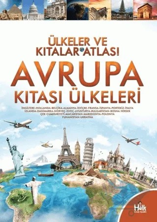 Avrupa Kıtası Ülkeleri - Ülkeler ve Kıtalar Atlası 3 – Kolektif – Mor Kelebek kitap kapağı