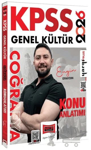 2026 KPSS Genel Kültür Coğrafya Konu Anlatımı – Engin Eraydın – Yargı Yayınevi kitap kapağı