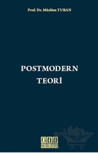 Postmodern Teori – Müslüm Turan – On İki Levha Yayınları kitap kapağı