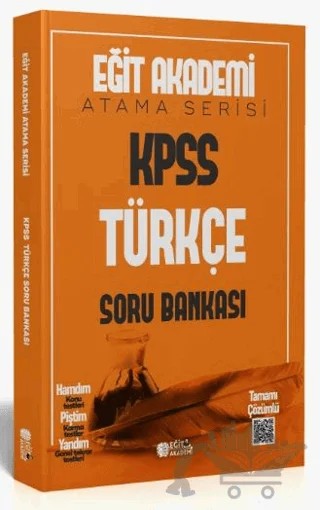 KPSS Türkçe Atama Serisi Soru Bankası – Mehmet Eğit – Eğit Akademi kitap kapağı