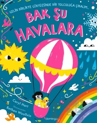 Bak Şu Havalara – Caryl Hart – Domingo Yayınevi kitap kapağı