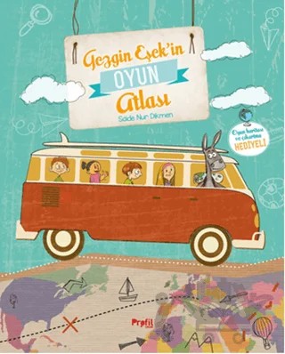 Gezgin Eşek’in Oyun Atlası – Saide Nur Dikmen – Profil Kitap kitap kapağı