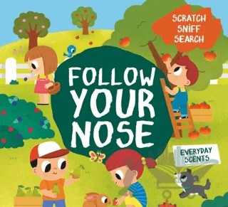 Follow Your Nose: Everyday Scents – Emma Martinez – Auzou Books kitap kapağı
