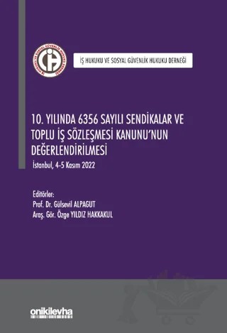 10. Yılında 6356 Sayılı Sendikalar ve Toplu İş Sözleşmesi Kanunu'nun Değerlendirilmesi – Özge Yıldız Hakkakul, Gülsevil Alpagut – On İki Levha Yayınları kitap kapağı