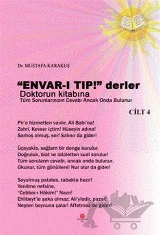"Envar-ı Tıp!" Derler Doktorun Kitabına Cilt 4 – Mustafa Karakuş – Can Yayınları (Ali Adil Atalay) kitap kapağı