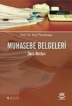 Muhasebe Belgeleri Ders Notları – Raif Parlakkaya – Nobel Yayın kitap kapağı