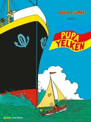 Pupa Yelken – Herge – Alfa Yayınları kitap kapağı