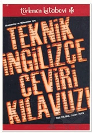 Teknik İngilizce Çeviri Kılavuzu – Aslan İnan – Türkmen Kitabevi kitap kapağı