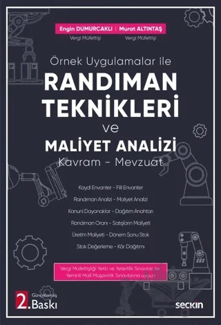 Randıman Teknikleri ve Maliyet Analizi – Engin Dumurcaklı, Murat Altıntaş – Seçkin Yayıncılık kitap kapağı