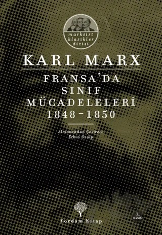 Fransa'da Sınıf Mücadeleleri 1848 -1850 – Karl Marx – Yordam Kitap kitap kapağı