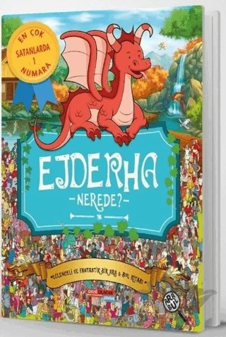 Ejderha Nerede? – Frances Evans – Dahi Olacak Çocuk Yayınları kitap kapağı