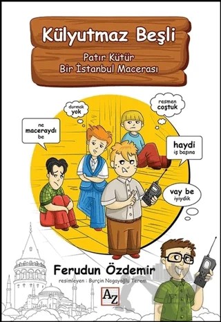 Külyutmaz Beşli – Ferudun Özdemir – Az Kitap kitap kapağı