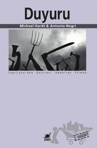 Duyuru – Michael Hardt – Ayrıntı Yayınları kitap kapağı