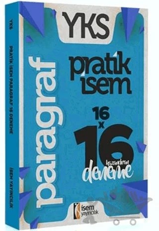 2019 YKS Pratik İsem Kazandıran Paragraf 16 Deneme – Kolektif – İSEM Yayıncılık kitap kapağı