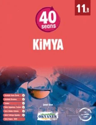11. Sınıf 40 Seans Kimya – Şenol Uzun – Okyanus Yayınları kitap kapağı
