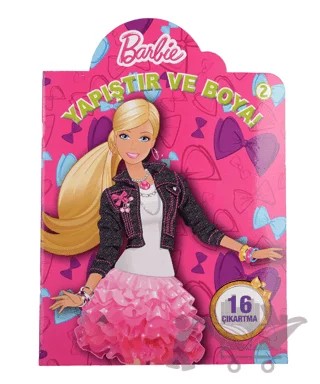 Barbie Yapıştır ve Boya 2 – Kolektif – Doğan Egmont Yayıncılık kitap kapağı