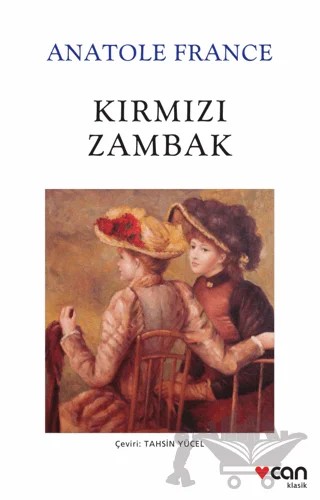 Kırmızı Zambak – Anatole France – Can Yayınları kitap kapağı