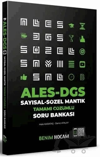 ALES DGS Sözel-Sayısal Mantık Soru Bankası Çözümlü – Kolektif – Benim Hocam Yayınları kitap kapağı