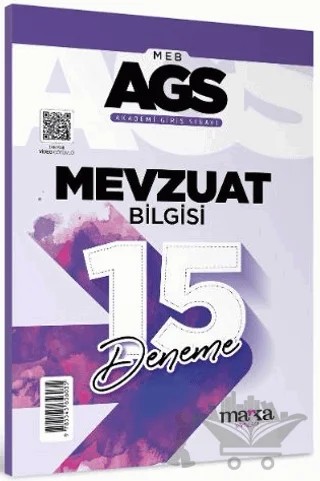 AGS Mevzuat Bilgisi 15 Deneme – Kollektif – Marka Yayınları kitap kapağı
