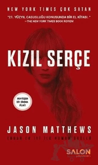 Kızıl Serçe – Jason Matthews – Salon Yayınları kitap kapağı