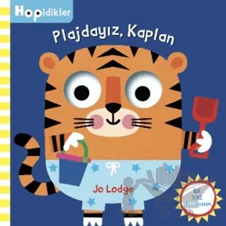 Plajdayız, Kaplan – Jo Lodge – Beta Kids kitap kapağı