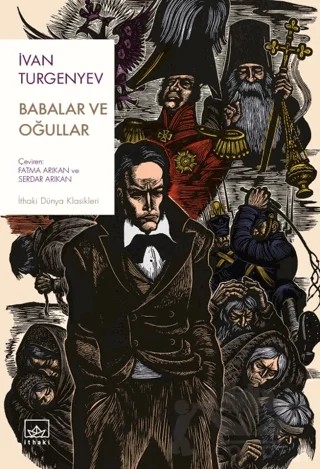 Babalar ve Oğullar – Ivan Turgenyev – İthaki Yayınları kitap kapağı