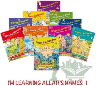 I'm Learning Allah's Name's (10 Kitap Takım) – Nur Kutlu – Timaş Publishing kitap kapağı