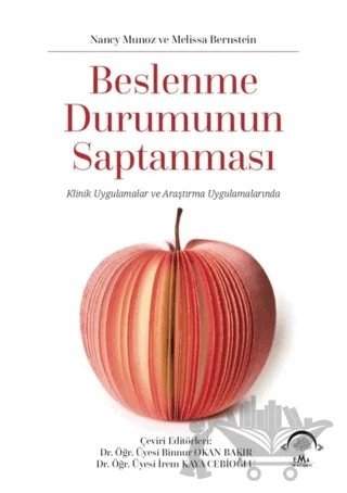 Beslenme Durumunun Saptanması – Melissa Bernstein, Nancy Munoz – EMA Tıp Kitabevi kitap kapağı